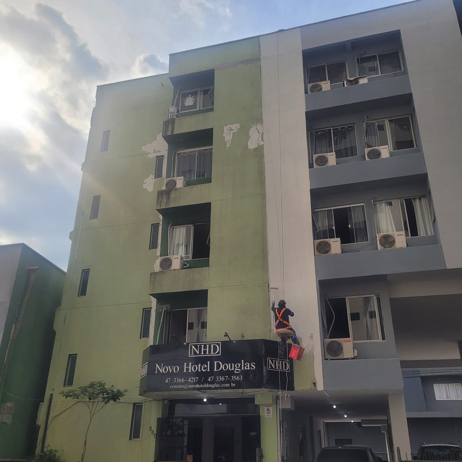 Novo Hotel Douglas — antes